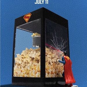 Superman Heat Vision Popcorn Bucket Regal Exclusive